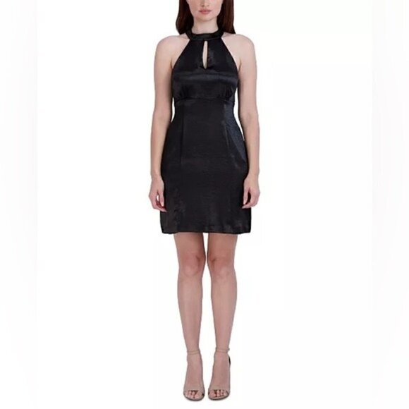 BCBGENERATION Women's Sleeveless Halter Mini Dress size 16 - Picture 1 of 9